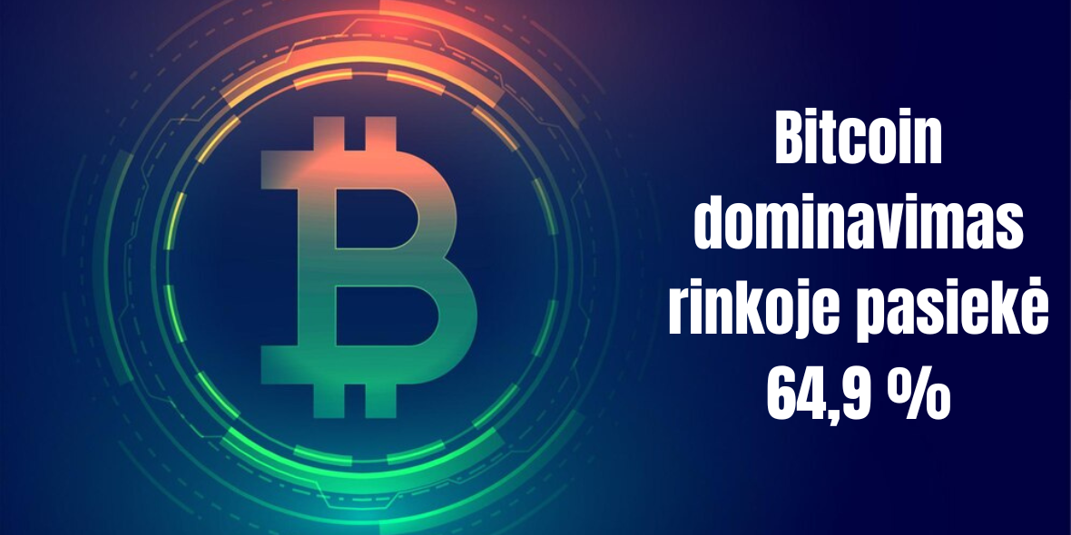 bitcoino dominavimas 2025